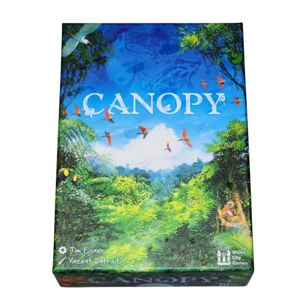 🔥 New Open Box Un Punched Weird City Games Canopy Board Game Tim‎ Eisner 🔥